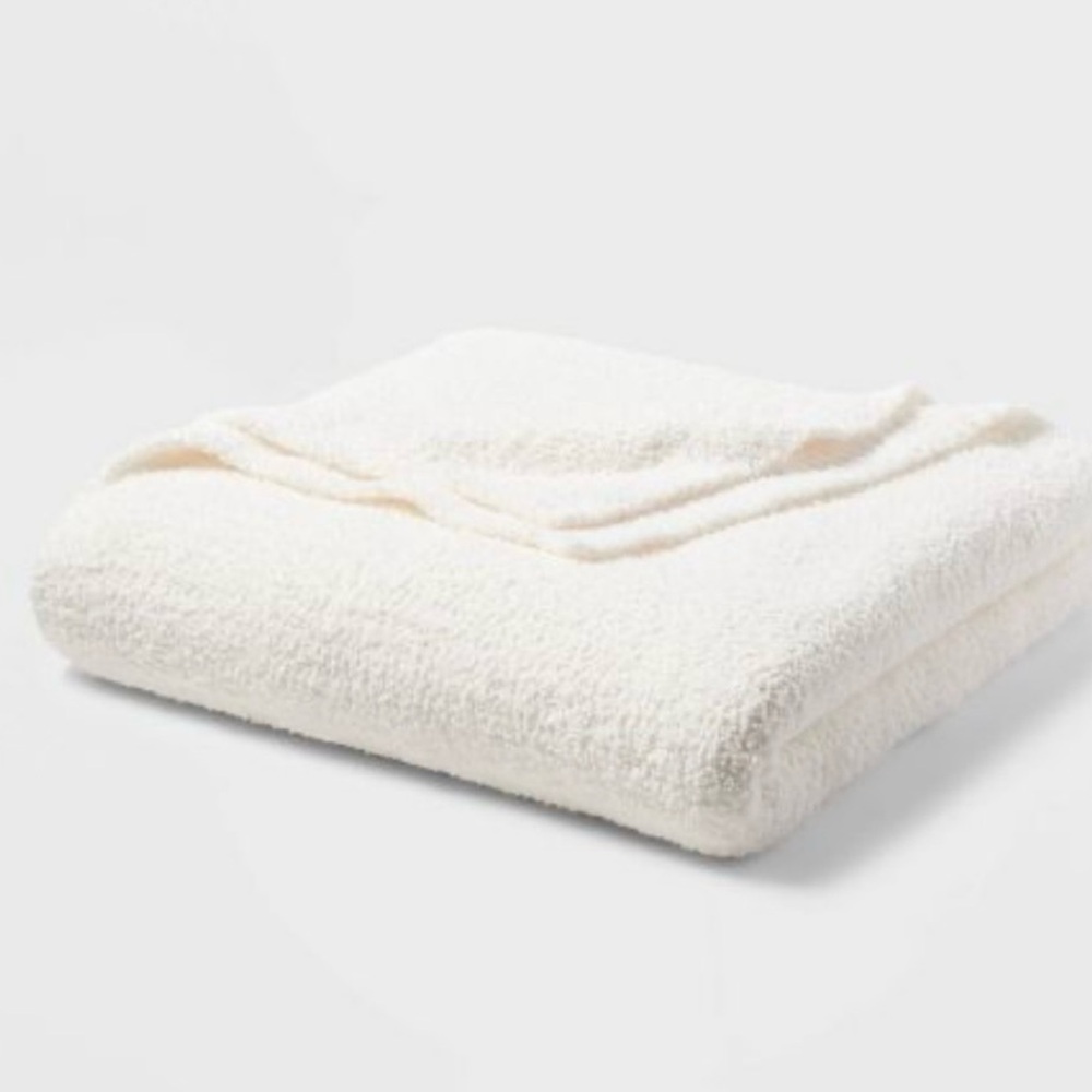 Threshold Cream Chenille Blanket